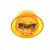 Truck-Lite 10 Series, LED, Yellow Round, 2 Diode, Marker Clearance Light, P2, Fit 'N Forget M/C, 12V 10250Y3